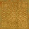 Pattern 05 Colonel Mustard 60x60 Vintage Vinyl Floorcloth