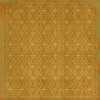 Pattern 05 Colonel Mustard 96x96 Vintage Vinyl Floorcloth
