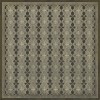 Pattern 05 Dorian Gray 120x120 Vintage Vinyl Floorcloth