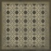 Pattern 05 Holmes 48x48 Vintage Vinyl Floorcloth