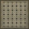 Pattern 05 Holmes 72x72 Vintage Vinyl Floorcloth