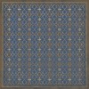 Pattern 05 Inspector Lestrade 120x120 Vintage Vinyl Floorcloth