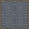 Pattern 05 Inspector Lestrade 96x96 Vintage Vinyl Floorcloth