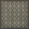 Pattern 05 London Fog 60x60 Vintage Vinyl Floorcloth