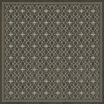 Pattern 05 Moriarty 120x120 Vintage Vinyl Floorcloth
