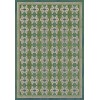 Pattern 05 Mrs Peacock 120x175 Vintage Vinyl Floorcloth