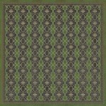 Pattern 05 Scotland Yard 120x120 Vintage Vinyl Floorcloth