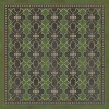 Pattern 05 Scotland Yard 48x48 Vintage Vinyl Floorcloth