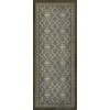 Pattern 05 the River Thames 36x90 Vintage Vinyl Floorcloth