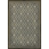 Pattern 05 the River Thames 38x56 Vintage Vinyl Floorcloth