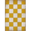 Pattern 07 Check Yourself 24x36 Vintage Vinyl Floorcloth