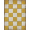 Pattern 07 Check Yourself 43x60 Vintage Vinyl Floorcloth