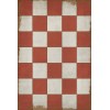 Pattern 07 Checked Out 21x30 Vintage Vinyl Floorcloth