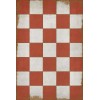 Pattern 07 Checked Out 24x36 Vintage Vinyl Floorcloth
