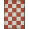 Pattern 07 Checked Out 54x76 Vintage Vinyl Floorcloth