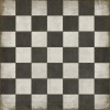 Pattern 07 Checkered Past 36x36 Vintage Vinyl Floorcloth