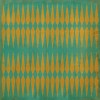 Pattern 08 Dropping Acid 36x36 Vintage Vinyl Floorcloth