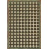 Pattern 09 Checkmate 120x175 Vintage Vinyl Floorcloth