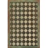 Pattern 09 Checkmate 20x30 Vintage Vinyl Floorcloth