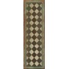 Pattern 09 Checkmate 36x115 Vintage Vinyl Floorcloth