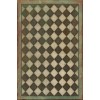 Pattern 09 Checkmate 38x58 Vintage Vinyl Floorcloth