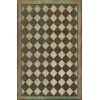 Pattern 09 Checkmate 70x107 Vintage Vinyl Floorcloth