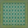 Pattern 10 Aladdin 120x120 Vintage Vinyl Floorcloth
