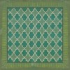 Pattern 10 Aladdin 60x60 Vintage Vinyl Floorcloth