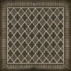 Pattern 10 Arabian Nights 120x120 Vintage Vinyl Floorcloth