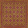 Pattern 10 Magic Carpet 36x36 Vintage Vinyl Floorcloth