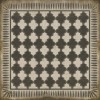 Pattern 10 Open Sesame 60x60 Vintage Vinyl Floorcloth