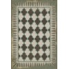 Pattern 10 Taj Mahal 24x36 Vintage Vinyl Floorcloth