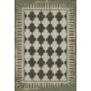 Pattern 10 Taj Mahal 52x76 Vintage Vinyl Floorcloth