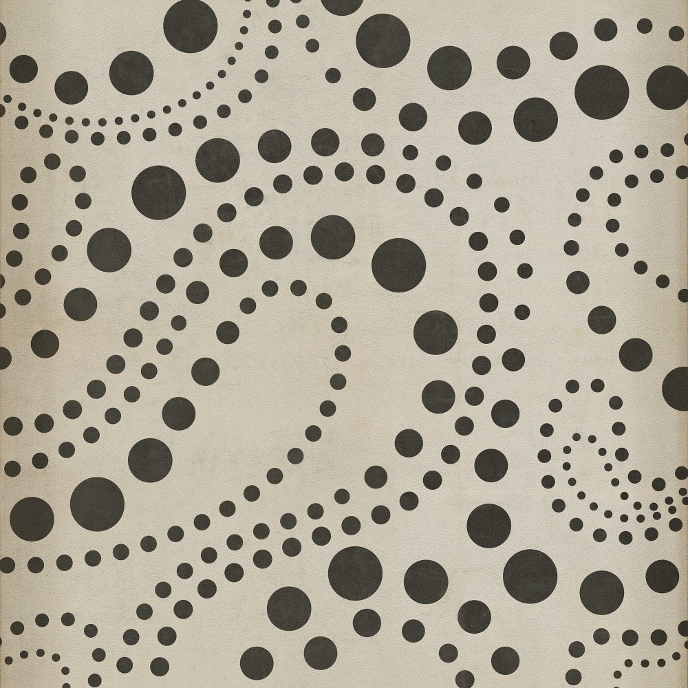 Pattern 12 Catch 22 36x36 Vintage Vinyl Floorcloth