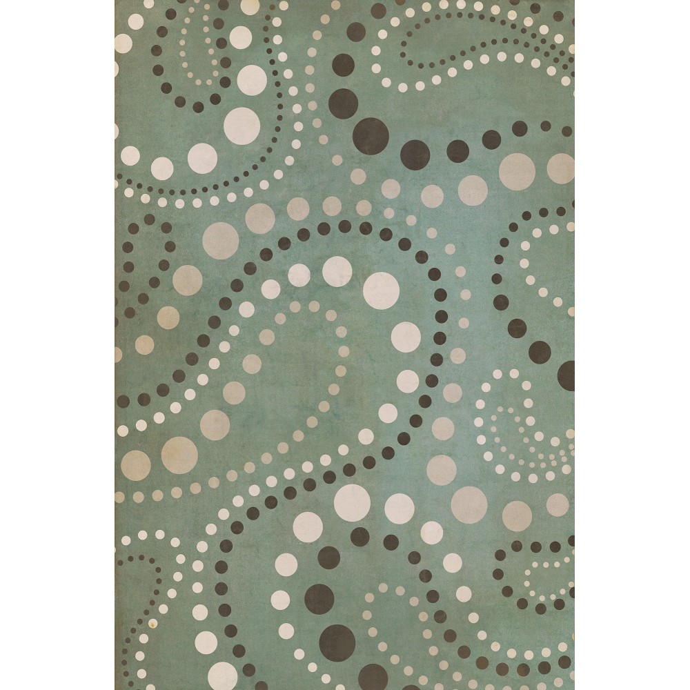 Pattern 12 Hocus Pocus 24x36 Vintage Vinyl Floorcloth