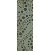 Pattern 12 Molecular Madness 36x115 Vintage Vinyl Floorcloth