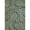 Pattern 12 Molecular Madness 38x56 Vintage Vinyl Floorcloth