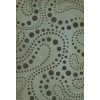 Pattern 12 Molecular Madness 52x76 Vintage Vinyl Floorcloth