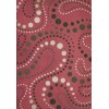 Pattern 12 Pandemonium 120x175 Vintage Vinyl Floorcloth