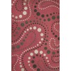 Pattern 12 Pandemonium 52x76 Vintage Vinyl Floorcloth