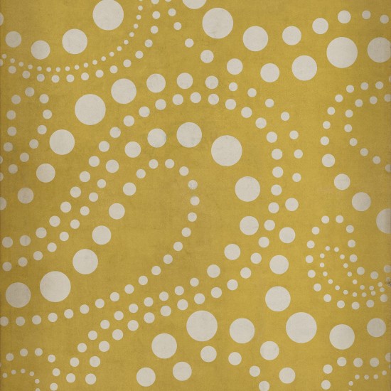 Pattern 12 Rise and Shine 60x60 Vintage Vinyl Floorcloth
