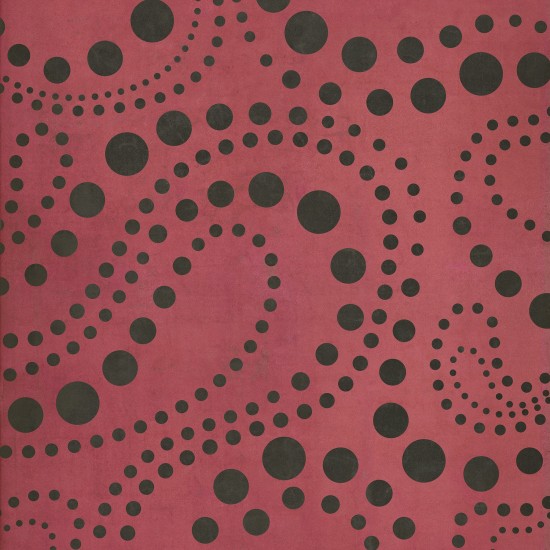 Pattern 12 Serendipity 60x60 Vintage Vinyl Floorcloth