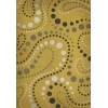 Pattern 12 Spaced Out 120x175 Vintage Vinyl Floorcloth