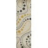 Pattern 12 the Shape of Things to Come 36x115 Vintage Vinyl Floorcloth