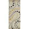 Pattern 12 the Shape of Things to Come 36x90 Vintage Vinyl Floorcloth