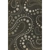 Pattern 12 the Time Traveler 52x76 Vintage Vinyl Floorcloth