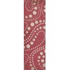 Pattern 12 Tickled Pink 36x115 Vintage Vinyl Floorcloth