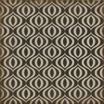 Pattern 15 Istanbul 48x48 Vintage Vinyl Floorcloth