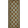 Pattern 15 Svengali 36x90 Vintage Vinyl Floorcloth