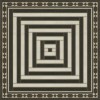 Pattern 18 Mandate of Heaven 48x48 Vintage Vinyl Floorcloth